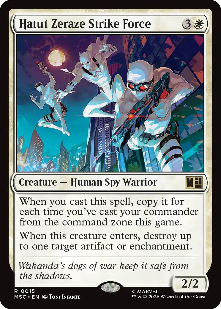 Hatut Zeraze Strike Force (Surge Foil) [Marvel Super Heroes Commander] | Gear Gaming Bentonville