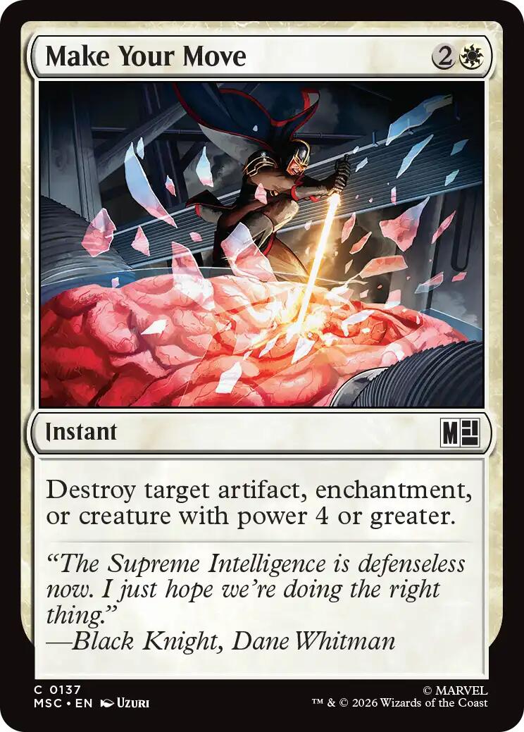 Make Your Move (Surge Foil) [Marvel Super Heroes Commander] | Gear Gaming Bentonville