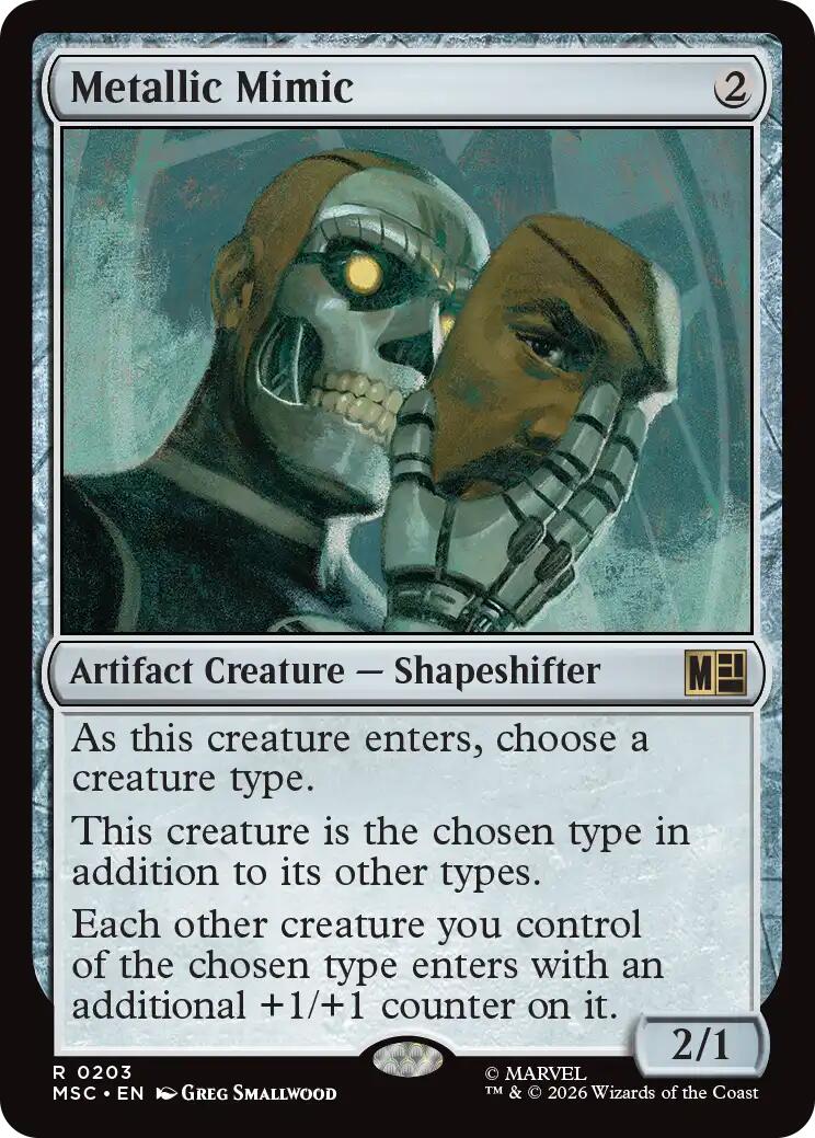 Metallic Mimic (Surge Foil) [Marvel Super Heroes Commander] | Gear Gaming Bentonville