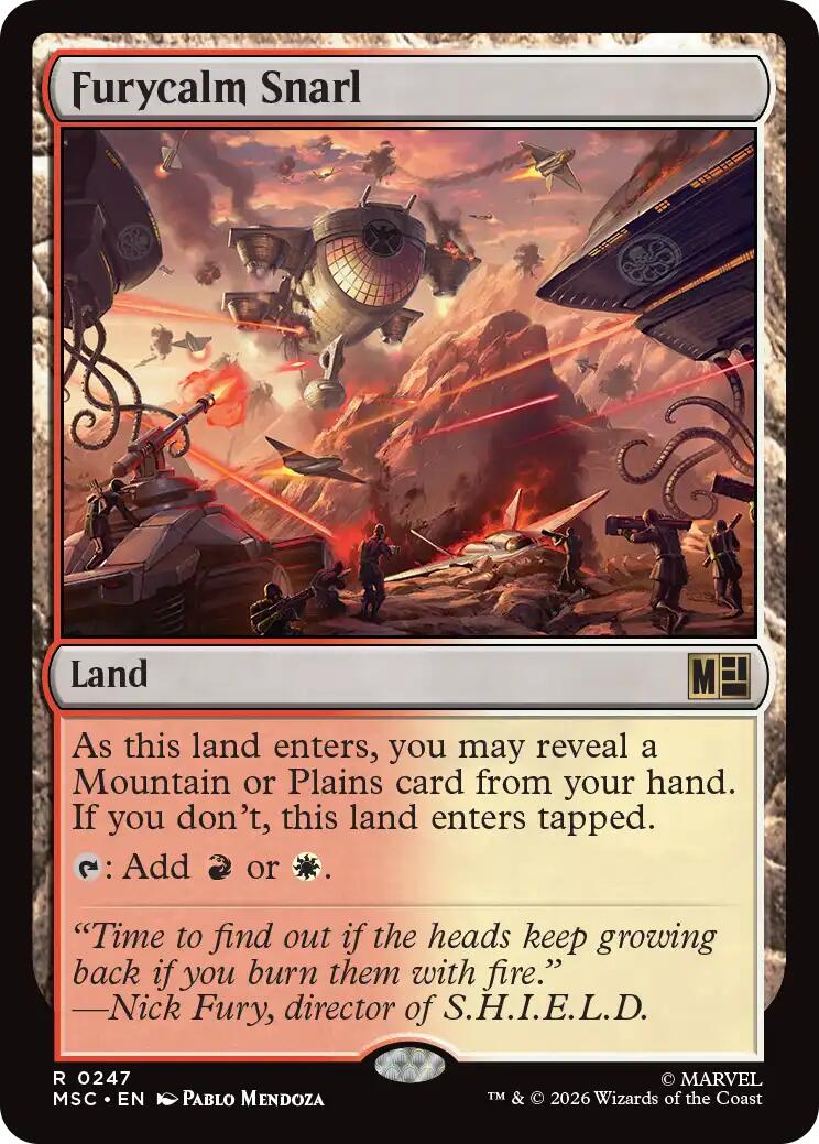 Furycalm Snarl (Surge Foil) [Marvel Super Heroes Commander] | Gear Gaming Bentonville
