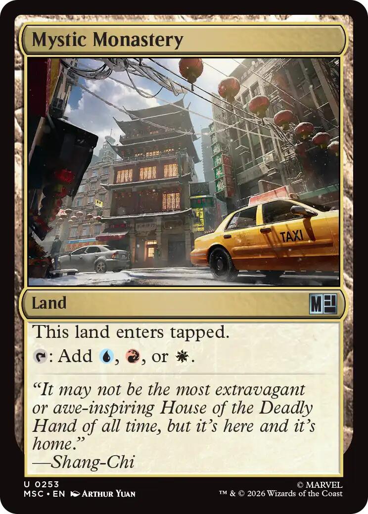 Mystic Monastery (Surge Foil) [Marvel Super Heroes Commander] | Gear Gaming Bentonville