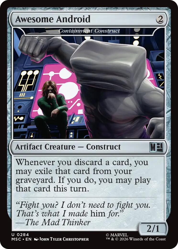 Awesome Android - Containment Construct [Marvel Super Heroes Commander] | Gear Gaming Bentonville