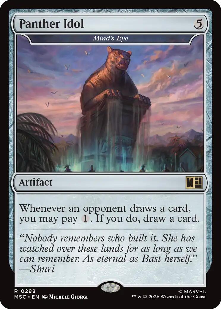 Panther Idol - Mind's Eye [Marvel Super Heroes Commander] | Gear Gaming Bentonville