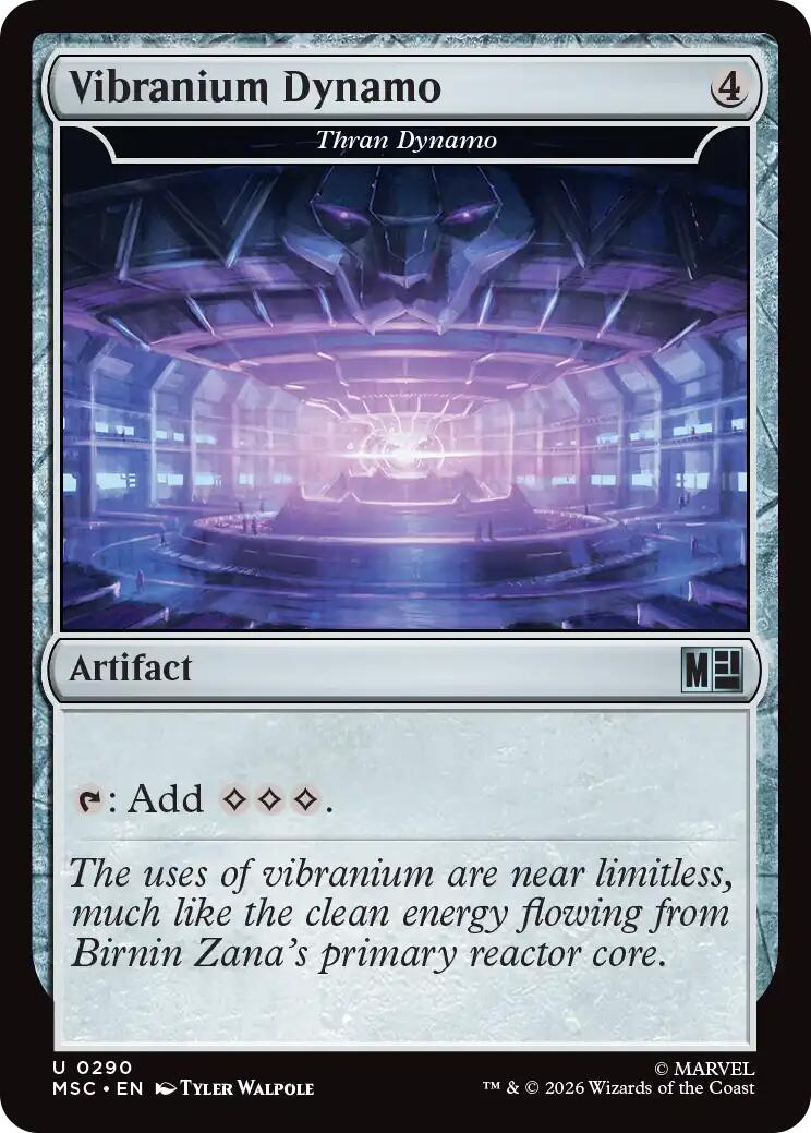 Vibranium Dynamo - Thran Dynamo (Surge Foil) [Marvel Super Heroes Commander] | Gear Gaming Bentonville
