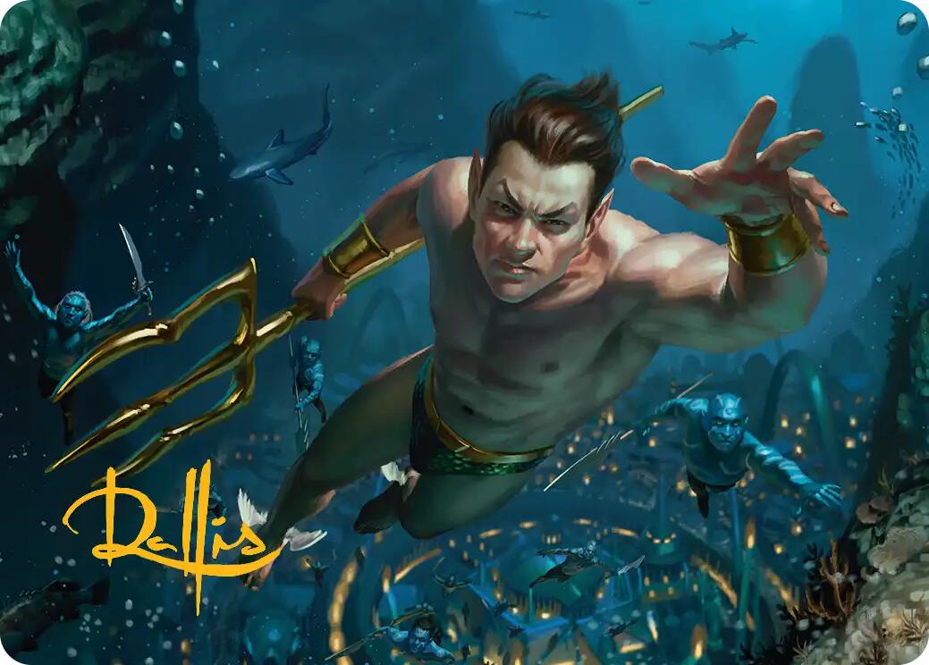 Namor the Sub-Mariner Art Card (Gold-Stamped Signature) [Marvel Super Heroes Art Series] | Gear Gaming Bentonville