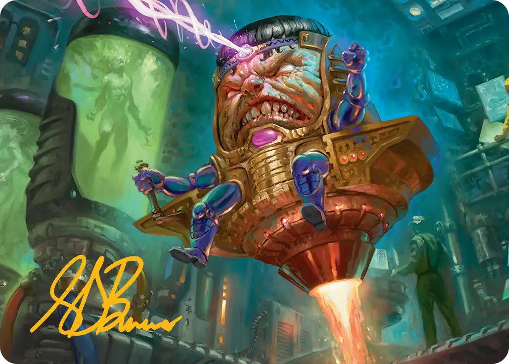 M.O.D.O.K. Art Card (Gold-Stamped Signature) [Marvel Super Heroes Art Series] | Gear Gaming Bentonville