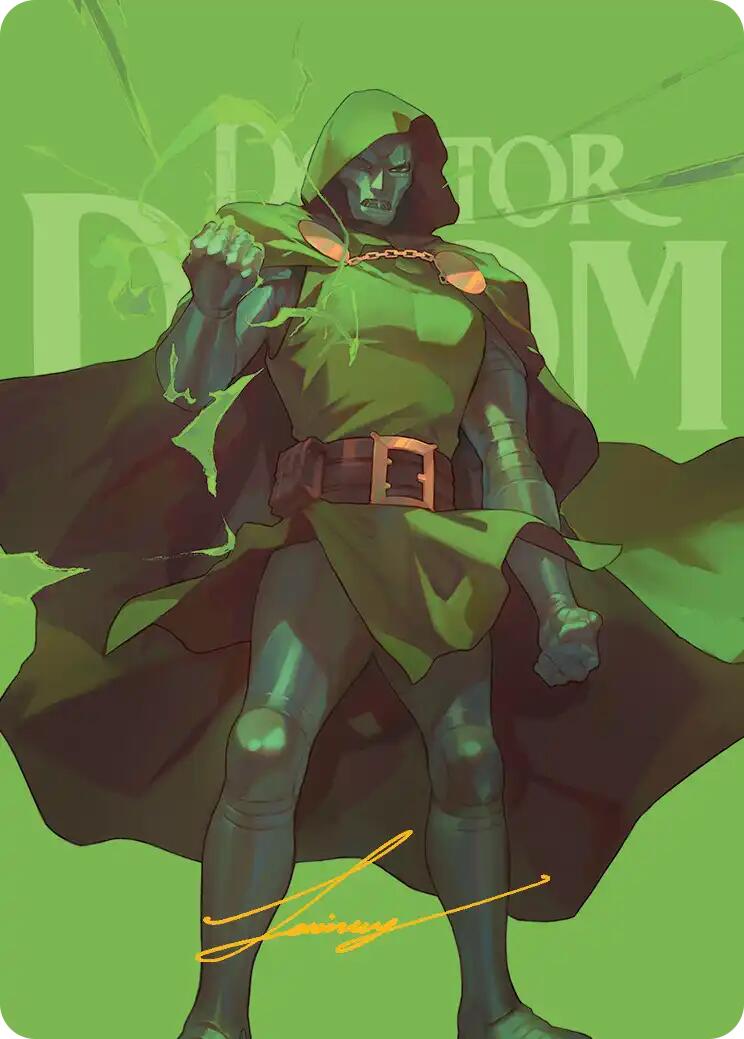 Doctor Doom Art Card (Gold-Stamped Signature) [Marvel Super Heroes Art Series] | Gear Gaming Bentonville