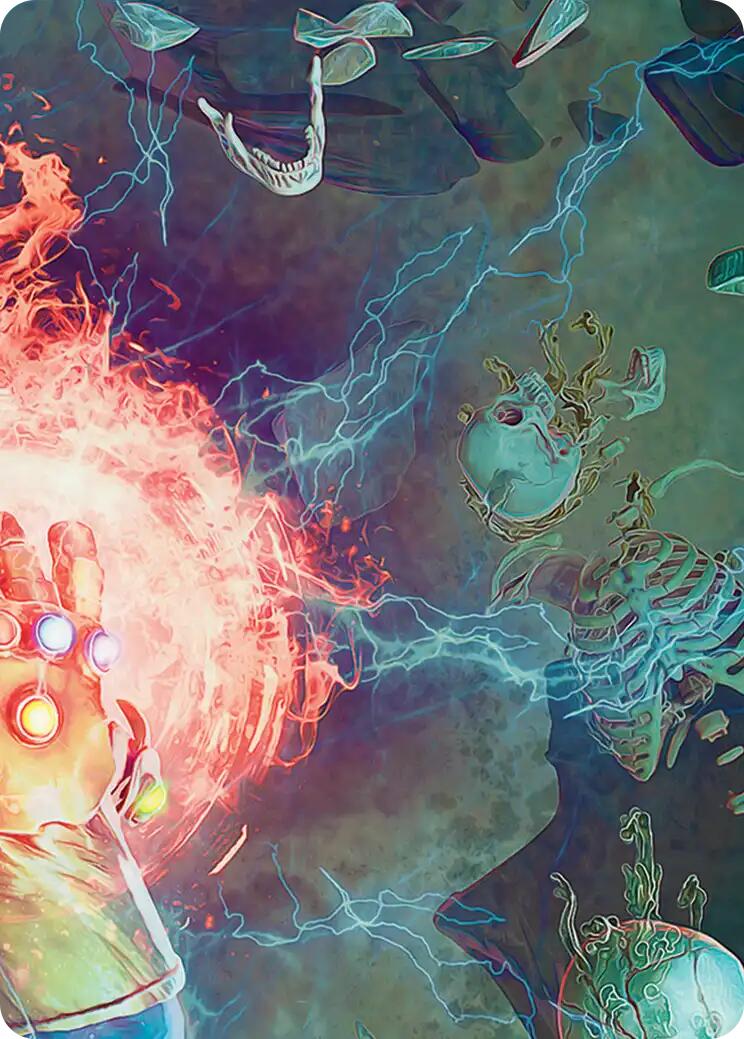 Thanos, the Mad Titan Art Card (3/9) [Marvel Super Heroes Art Series] | Gear Gaming Bentonville