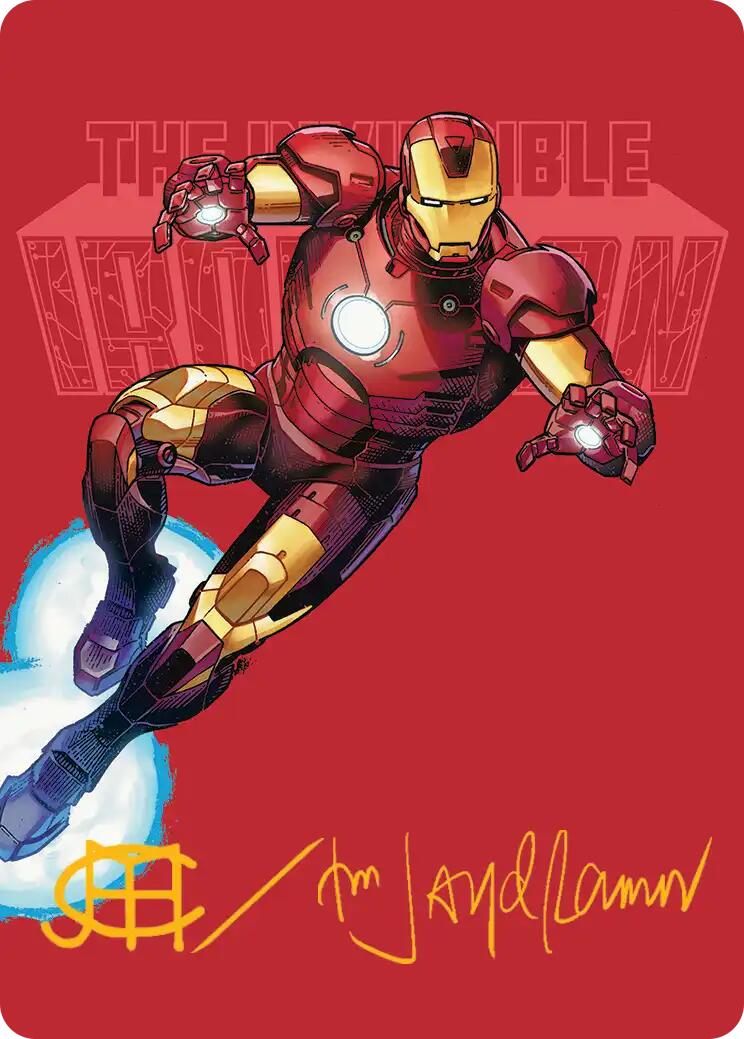 The Invincible Iron Man Art Card (Gold-Stamped Signature) [Marvel Super Heroes Art Series] | Gear Gaming Bentonville