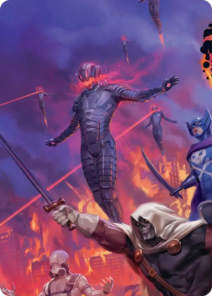 Ultron, Machine Overlord Art Card [Marvel Super Heroes Art Series] | Gear Gaming Bentonville
