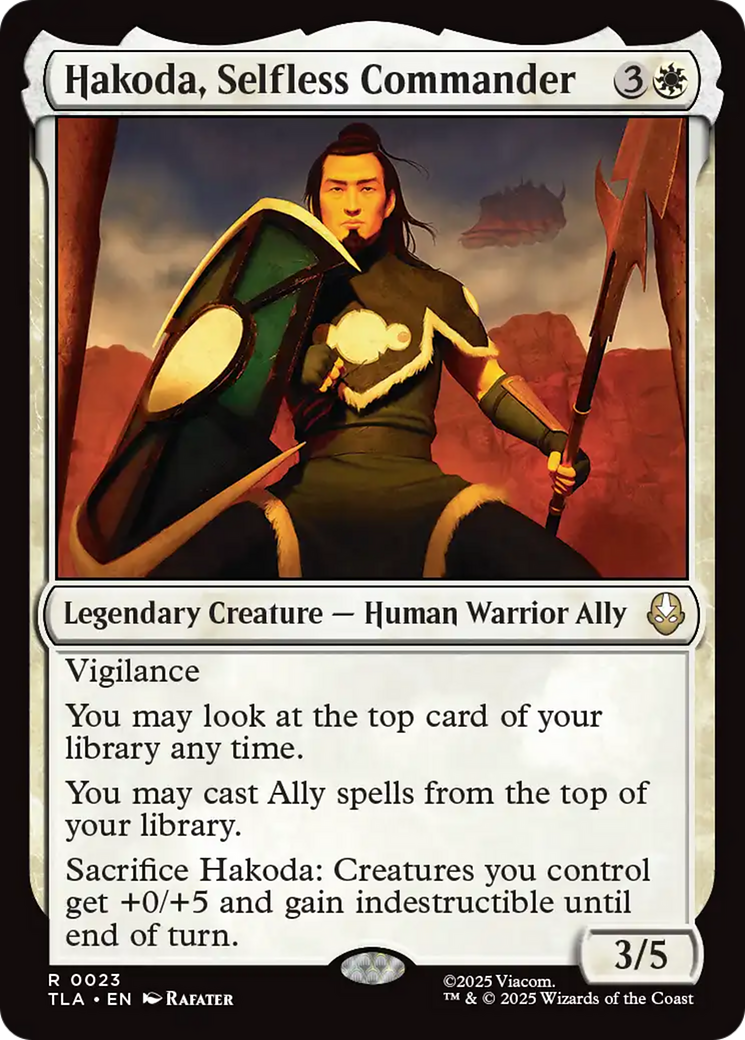 Hakoda, Selfless Commander [Avatar: The Last Airbender] | Gear Gaming Bentonville
