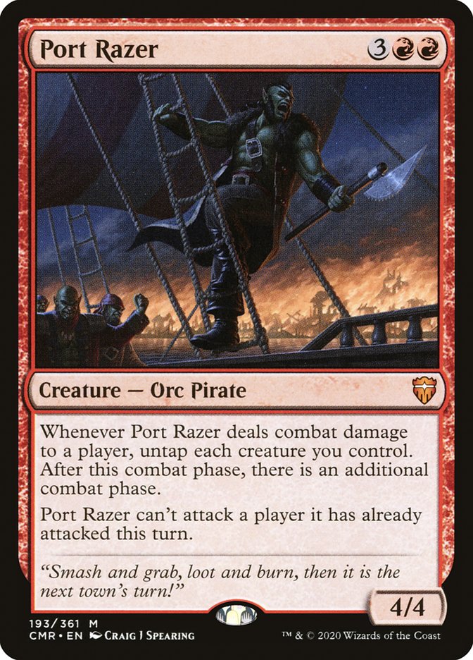 Port Razer [Commander Legends] | Gear Gaming Bentonville