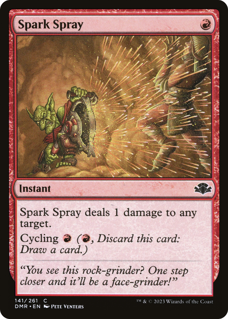 Spark Spray [Dominaria Remastered] | Gear Gaming Bentonville