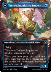 Tamiyo, Inquisitive Student // Tamiyo, Seasoned Scholar (Borderless) [Modern Horizons 3] | Gear Gaming Bentonville