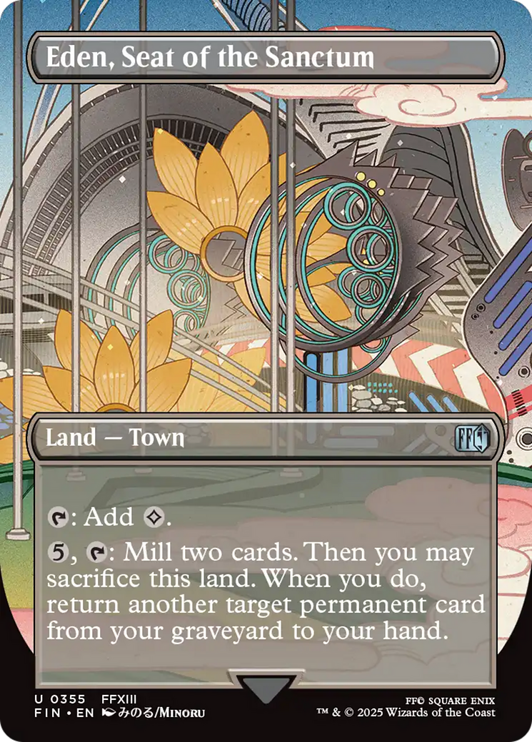 Eden, Seat of the Sanctum (Borderless) [FINAL FANTASY] | Gear Gaming Bentonville