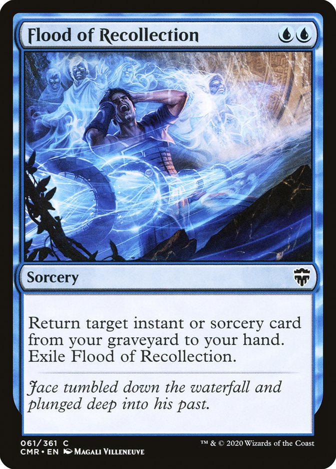 Flood of Recollection [Commander Legends] | Gear Gaming Bentonville
