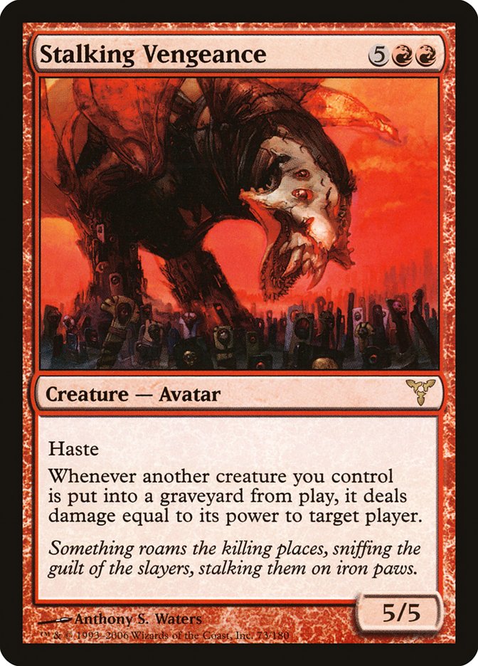 Stalking Vengeance [Dissension] | Gear Gaming Bentonville
