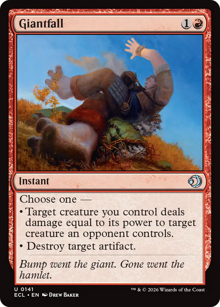 Giantfall [Lorwyn Eclipsed] | Gear Gaming Bentonville