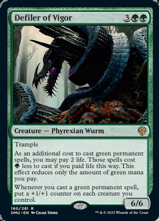 Defiler of Vigor [Dominaria United] | Gear Gaming Bentonville