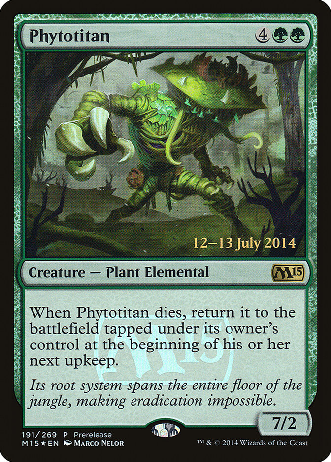 Phytotitan [Magic 2015 Prerelease Promos] | Gear Gaming Bentonville
