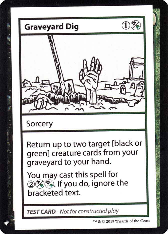 Graveyard Dig [Mystery Booster Playtest Cards] | Gear Gaming Bentonville