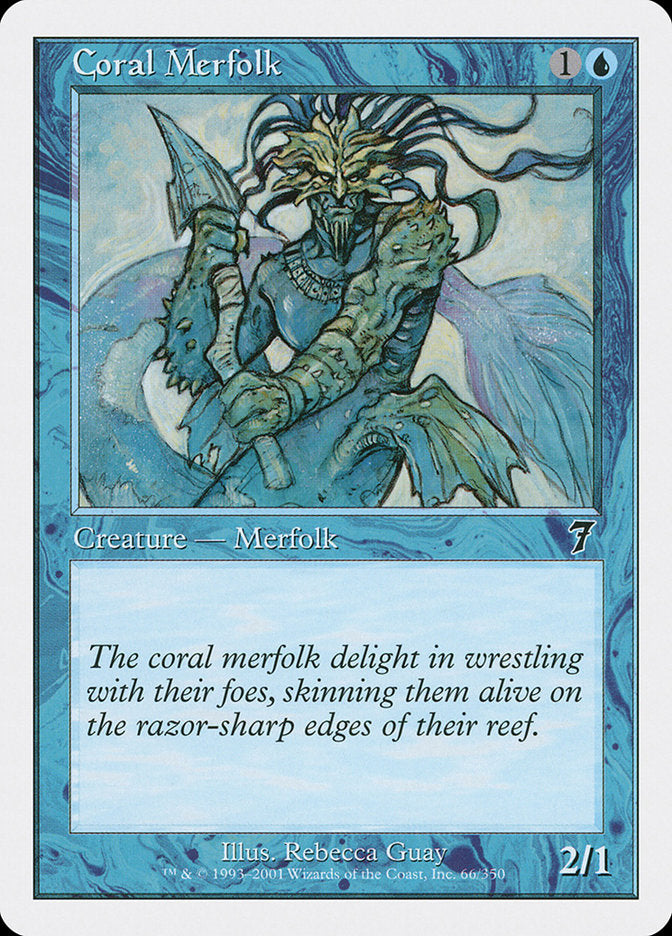 Coral Merfolk [Seventh Edition] | Gear Gaming Bentonville
