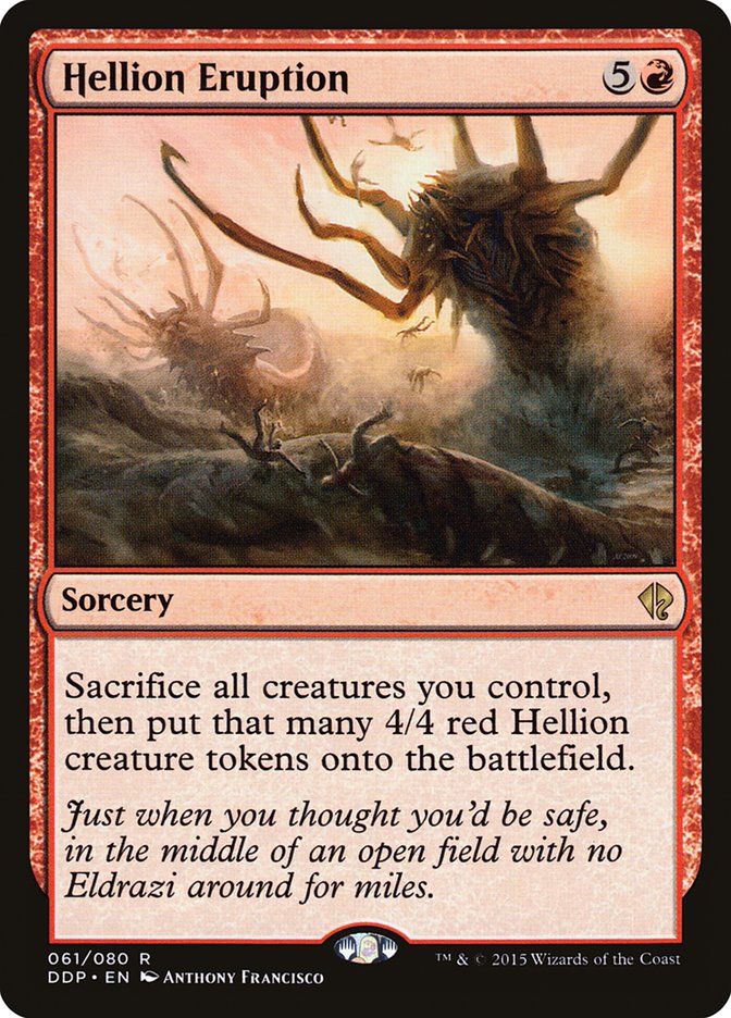 Hellion Eruption [Duel Decks: Zendikar vs. Eldrazi] | Gear Gaming Bentonville