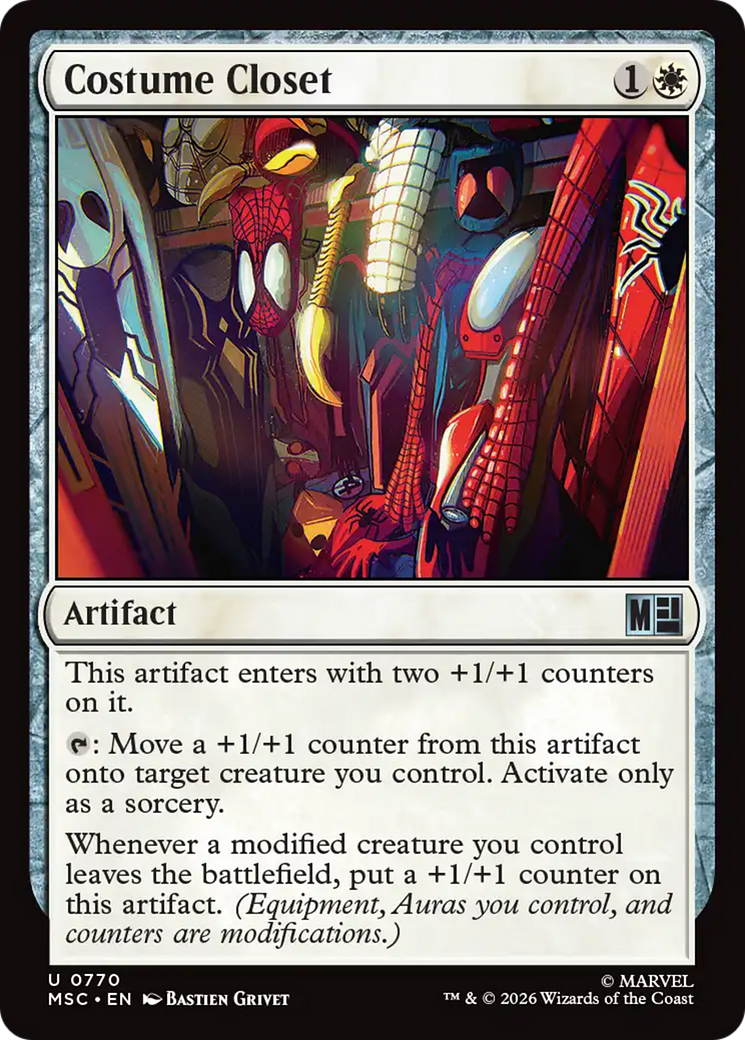 Costume Closet [Marvel Super Heroes Commander] | Gear Gaming Bentonville