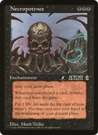 Necropotence (Oversized) [Oversize Cards] | Gear Gaming Bentonville