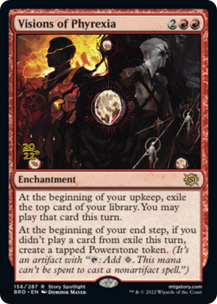 Visions of Phyrexia [The Brothers' War Prerelease Promos] | Gear Gaming Bentonville