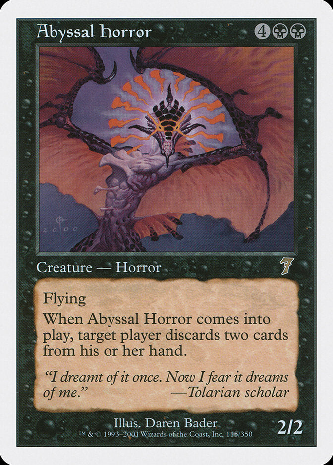 Abyssal Horror [Seventh Edition] | Gear Gaming Bentonville