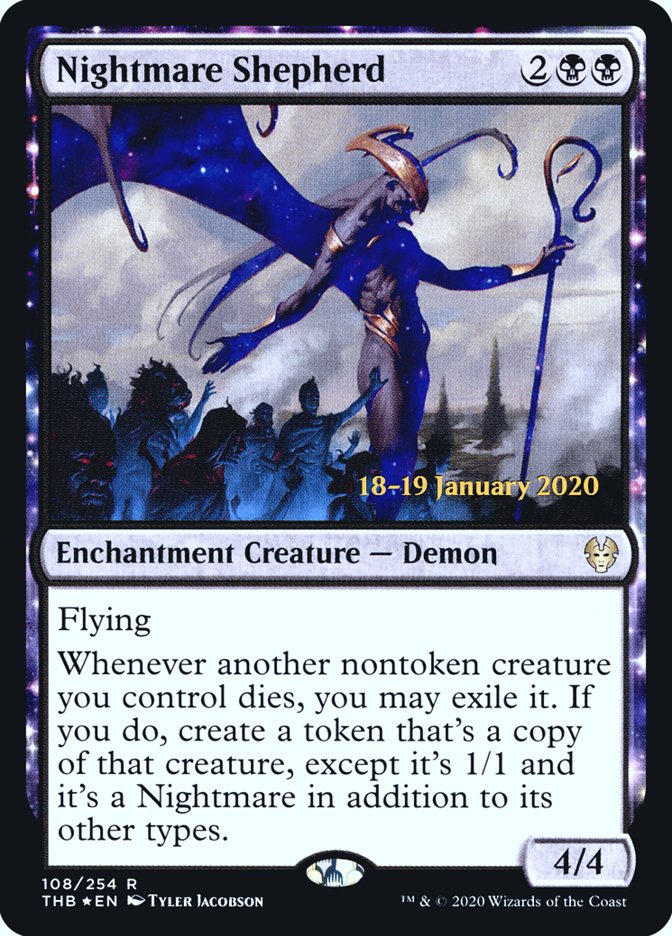 Nightmare Shepherd [Theros Beyond Death Prerelease Promos] | Gear Gaming Bentonville