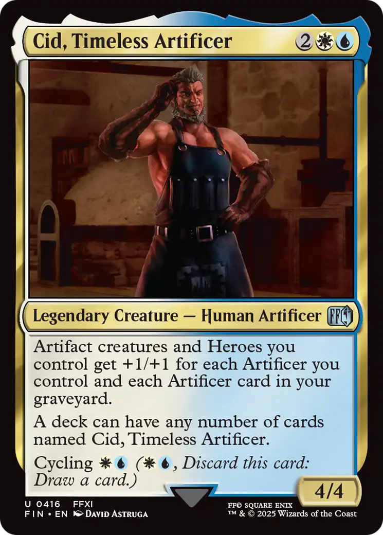 Cid, Timeless Artificer (0416) [FINAL FANTASY] | Gear Gaming Bentonville