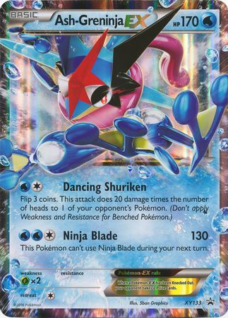 Ash-Greninja EX (XY133) (Jumbo Card) [XY: Black Star Promos] | Gear Gaming Bentonville