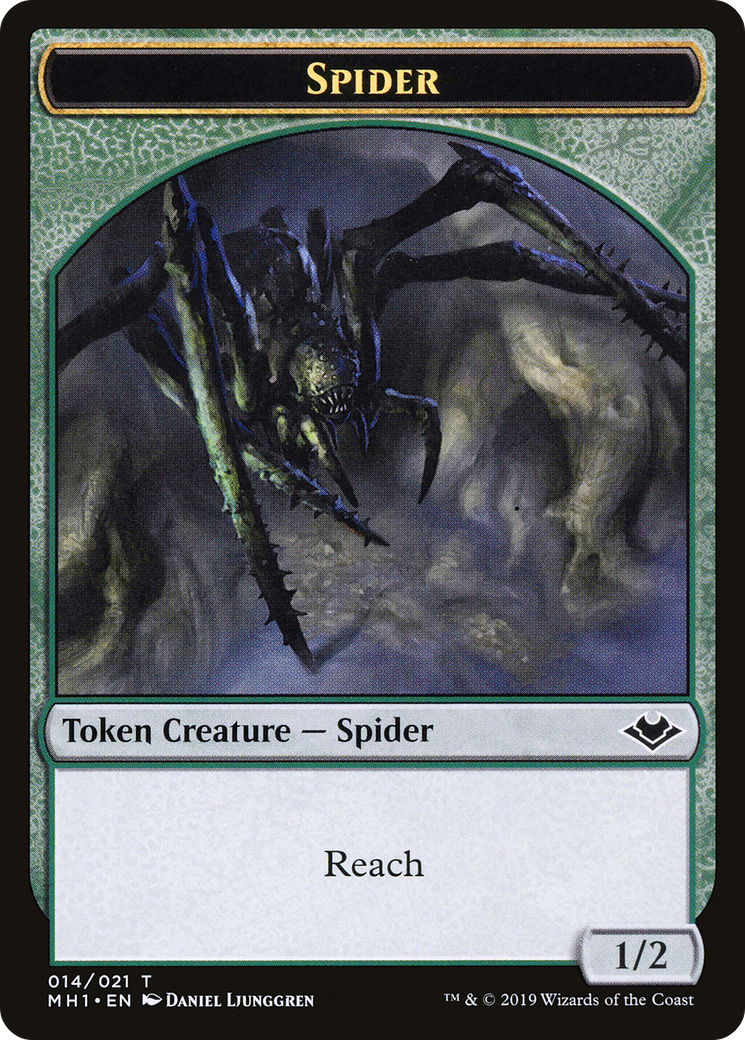 Shapeshifter // Spider Double-Sided Token [Modern Horizons Tokens] | Gear Gaming Bentonville