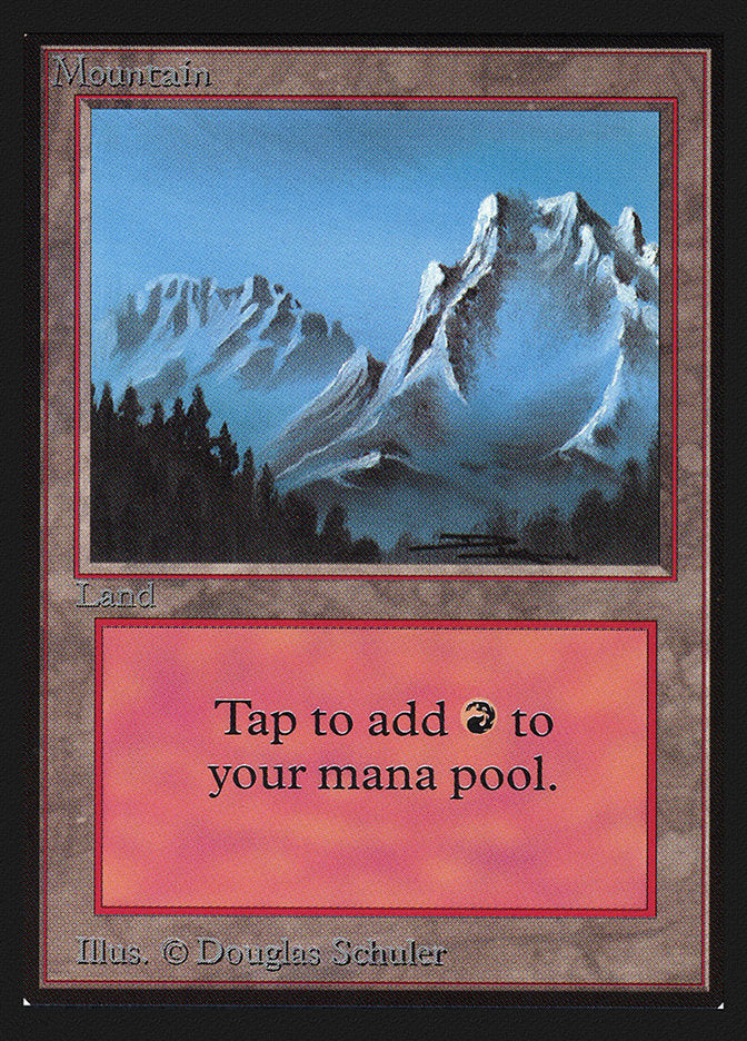 Mountain (Snow Top / Highest Point on Right) [International Collectors' Edition] | Gear Gaming Bentonville