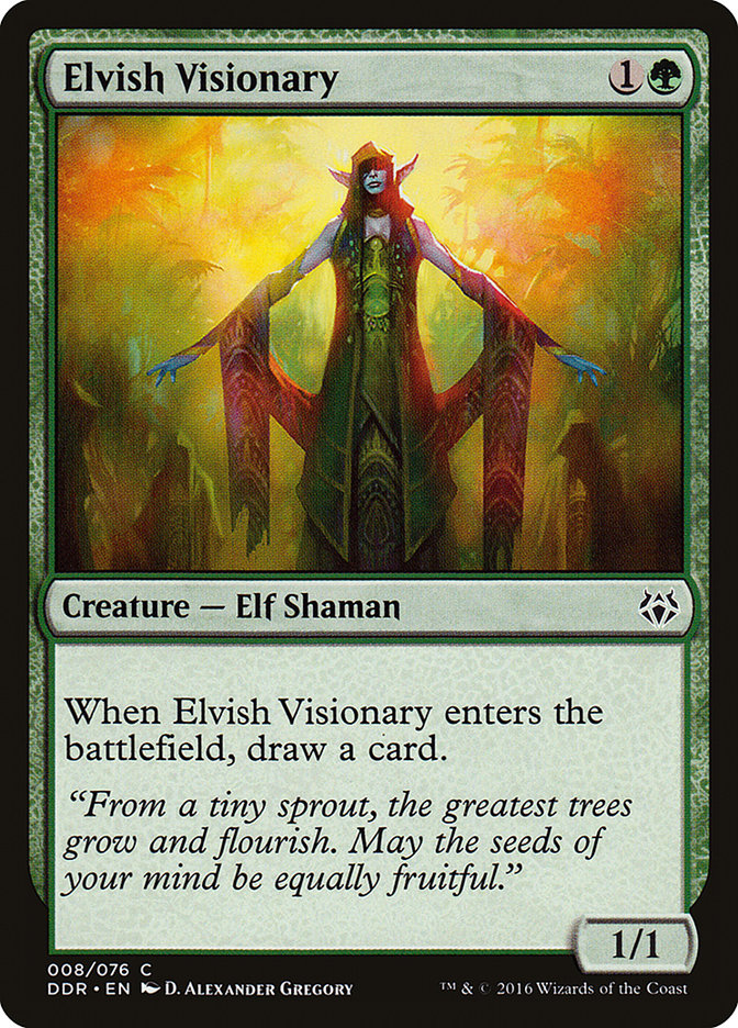 Elvish Visionary [Duel Decks: Nissa vs. Ob Nixilis] | Gear Gaming Bentonville