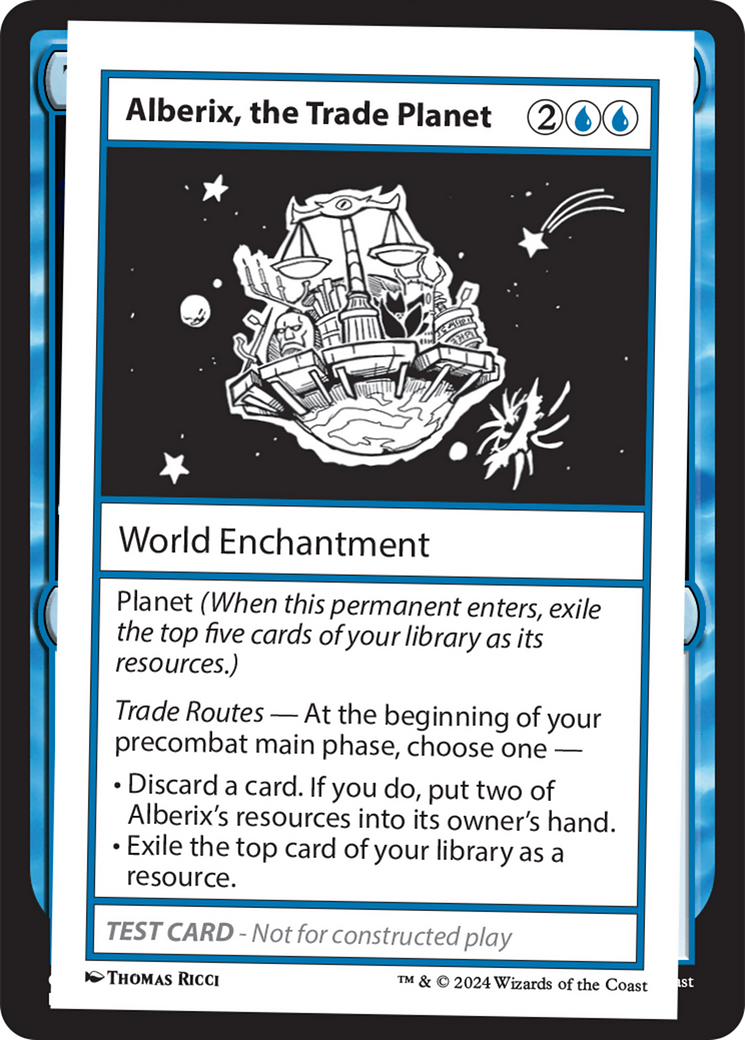 Alberix, the Trade Planet [Mystery Booster 2 Playtest Cards] | Gear Gaming Bentonville