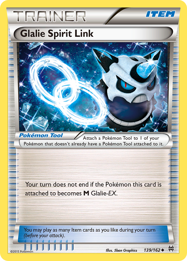 Glalie Spirit Link (139/162) [XY: BREAKthrough] | Gear Gaming Bentonville