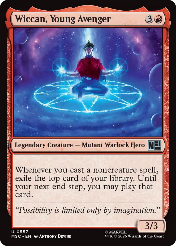 Wiccan, Young Avenger [Marvel Super Heroes Commander] | Gear Gaming Bentonville