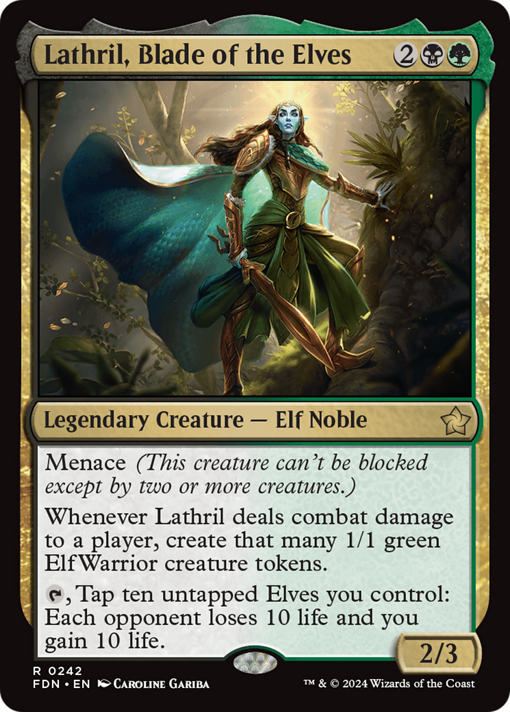 Lathril, Blade of the Elves [Foundations] | Gear Gaming Bentonville