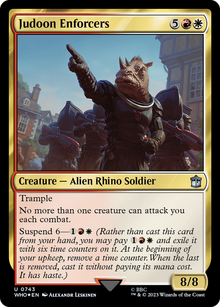 Judoon Enforcers (Surge Foil) [Doctor Who] | Gear Gaming Bentonville