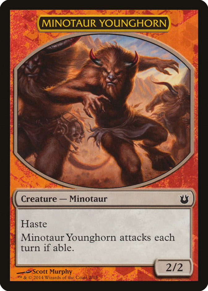 Minotaur Younghorn [Born of the Gods Battle the Horde] | Gear Gaming Bentonville
