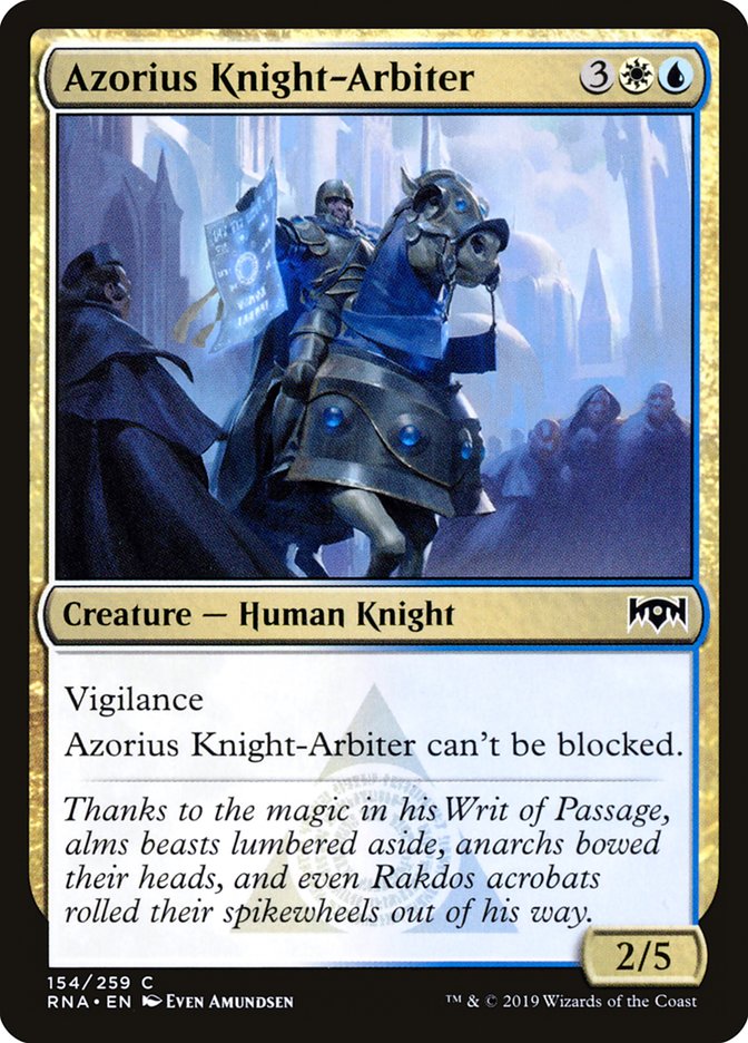 Azorius Knight-Arbiter [Ravnica Allegiance] | Gear Gaming Bentonville