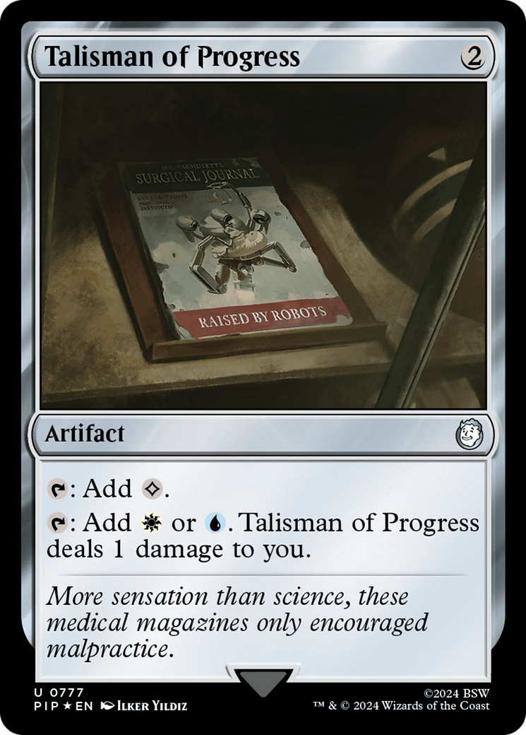 Talisman of Progress (Surge Foil) [Fallout] | Gear Gaming Bentonville