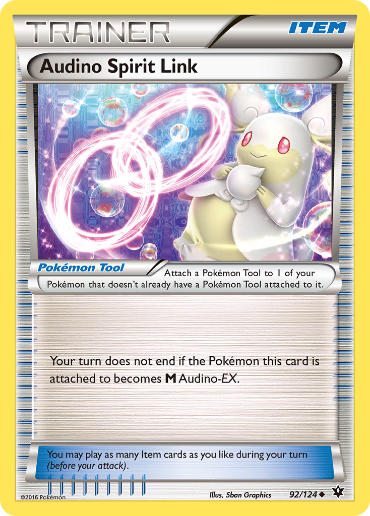 Audino Spirit Link (92/124) [XY: Fates Collide] | Gear Gaming Bentonville