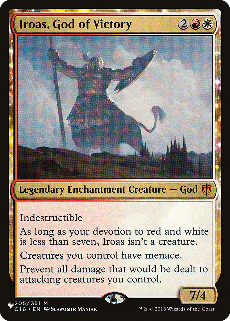 Iroas, God of Victory [The List Reprints] | Gear Gaming Bentonville