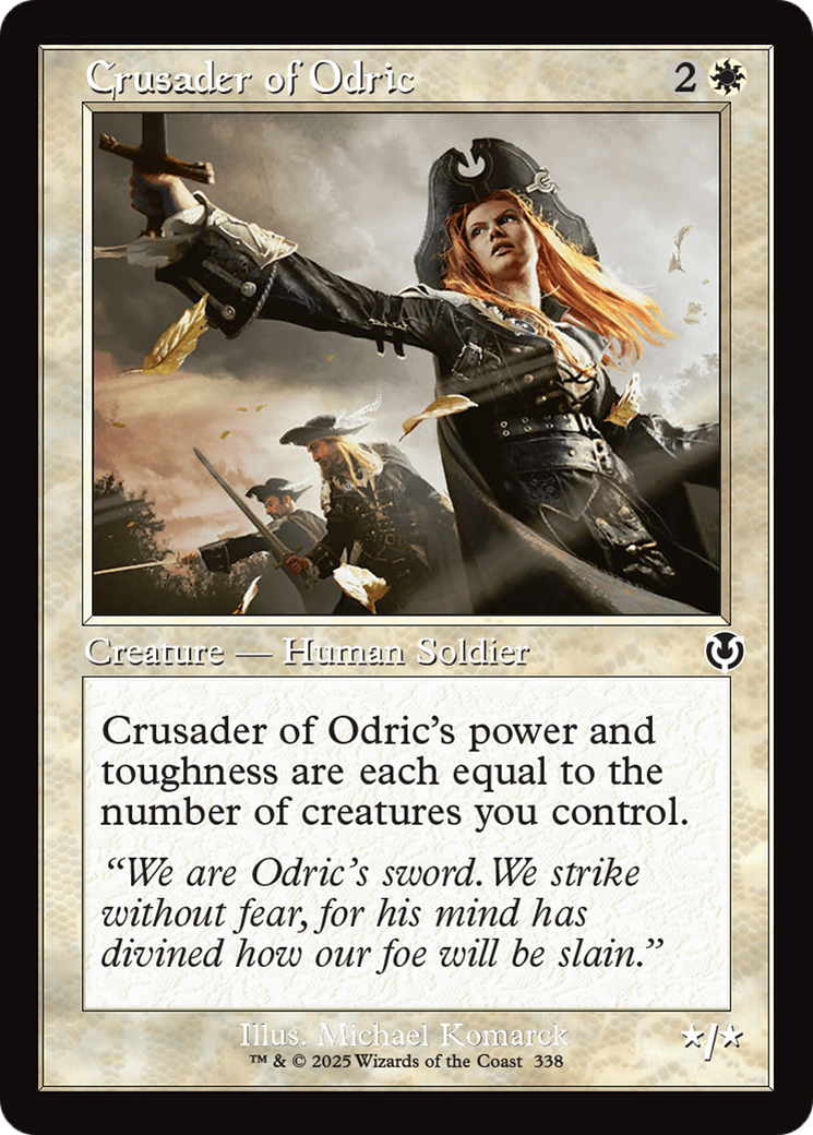 Crusader of Odric (Retro Frame) [Innistrad Remastered] | Gear Gaming Bentonville