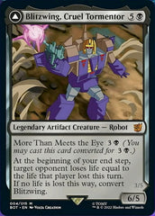 Blitzwing, Cruel Tormentor // Blitzwing, Adaptive Assailant [Transformers] | Gear Gaming Bentonville