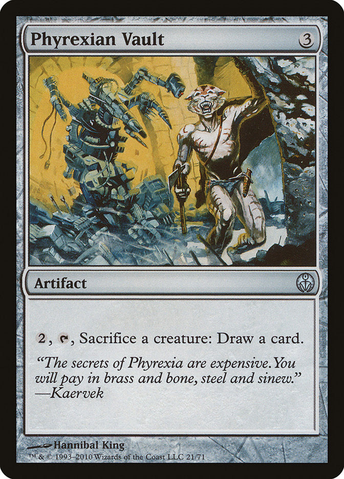 Phyrexian Vault [Duel Decks: Phyrexia vs. the Coalition] | Gear Gaming Bentonville